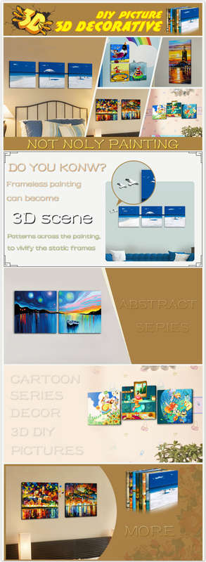 DIY Frameless Painting