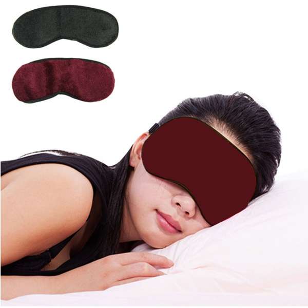 Tourmaline Magnetic Eyepatch Alleviate Fatigue Improve Sleep Eliminate Dark Circle Eye Shade Mask Bl