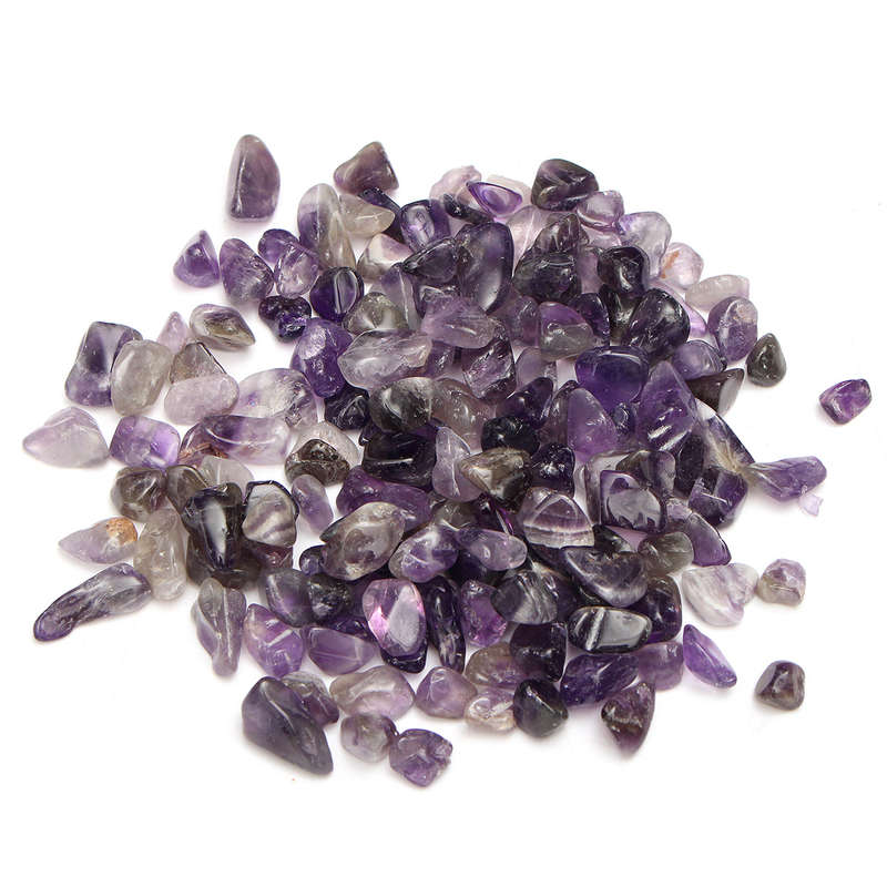 100g Natural Purple Quartz Crystal Stone DIY Jewelry Findings