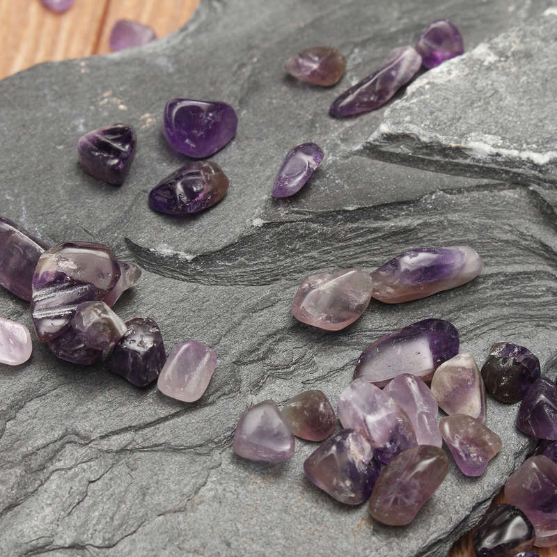 100g Natural Purple Quartz Crystal Stone DIY Jewelry Findings