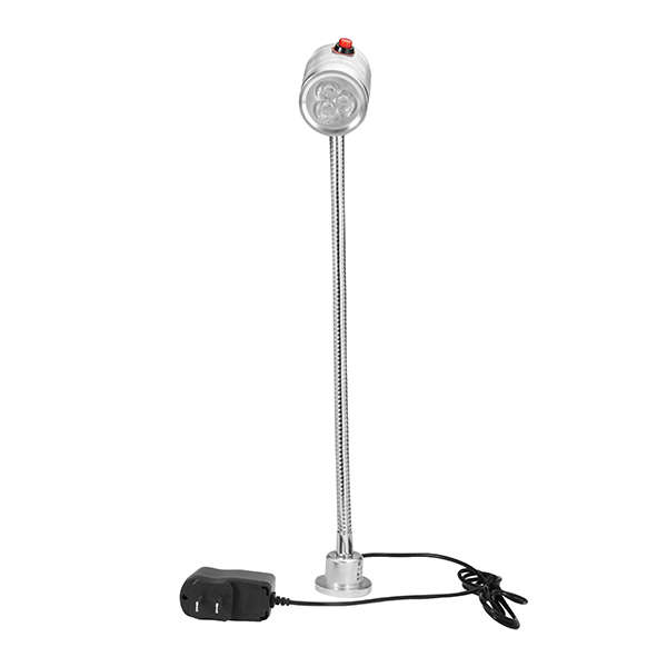 3W 220V 400mm LED Lamp Magnetic Base CNC Miller Mathe Industrial Machine Tool Light