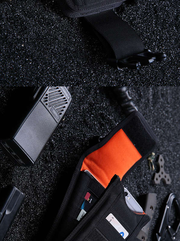 Outdoor Tactical Sport Waist Belt Pouch Multi-functional Storage Bag For Phone Below 6 Inch