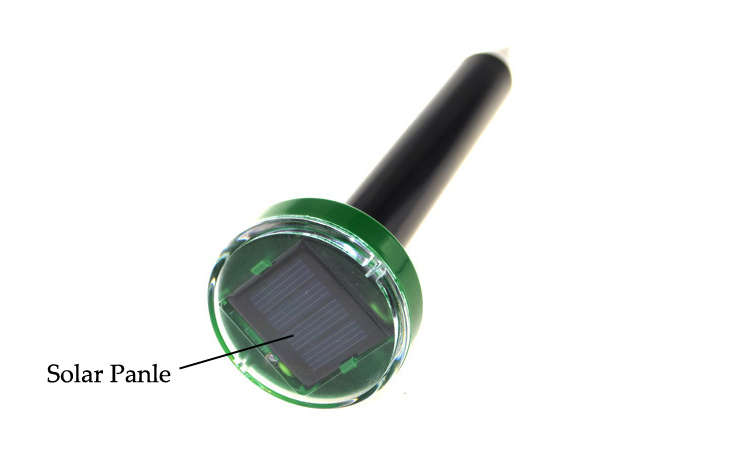solar sonic wave mouse repeller