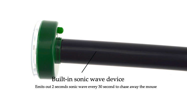 solar sonic wave mouse repeller