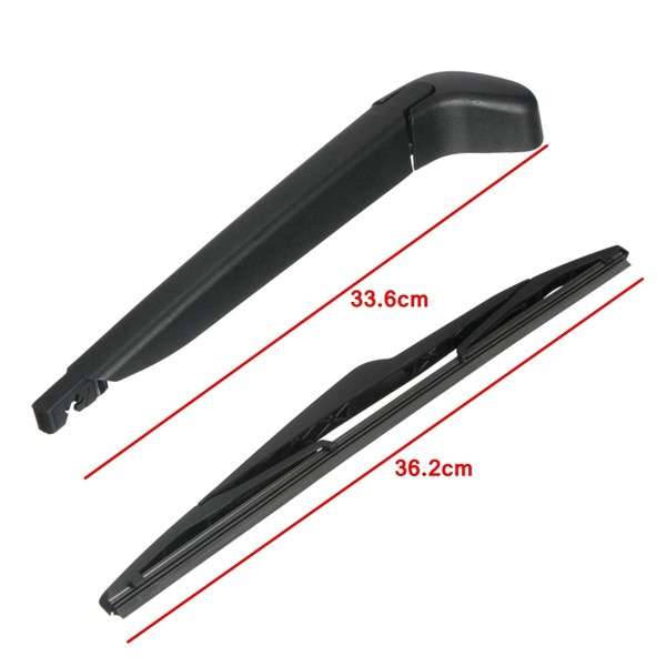 14 Inch Windscreen Rear Wiper Arm + Blade Kit for FORD FOCUS MK 2 HATCHBACK 04-13