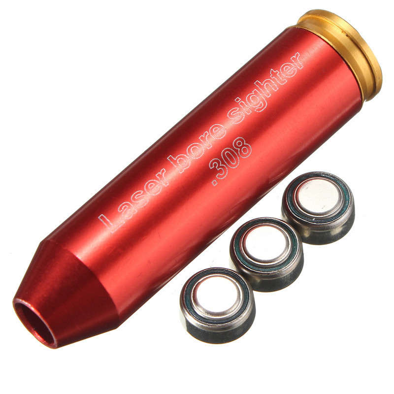 243/308WIN /7M-8REM Cartridge Laser Bore Sighter Red Laser Bore Sight