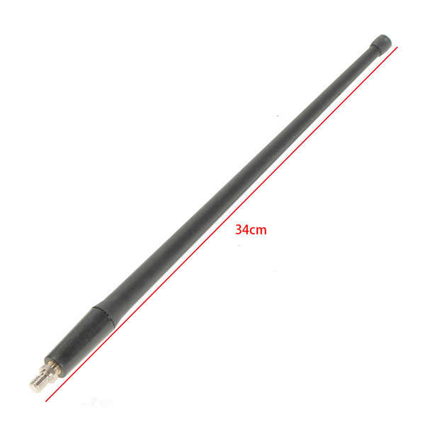 Black 13 inch FM AM Signal Antenna Aerial for Jeep Wrangler JK 07-16