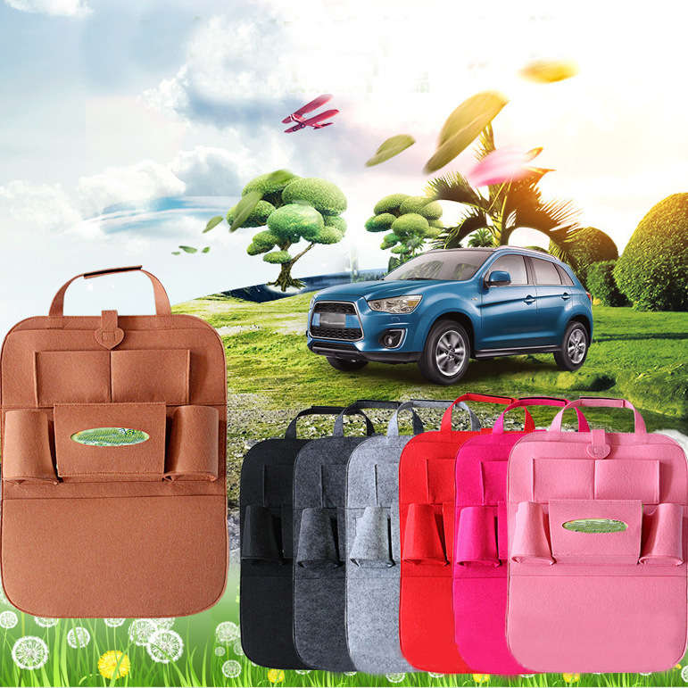 Auto Car Seat Storage Bag Hanger Car Seat Cover Organizer Multifunction Vehicle Storage Bag