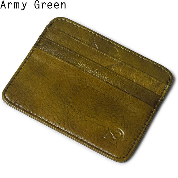 Men Genuine Leather Retro Small Coffee Brown Money Card Holders 
