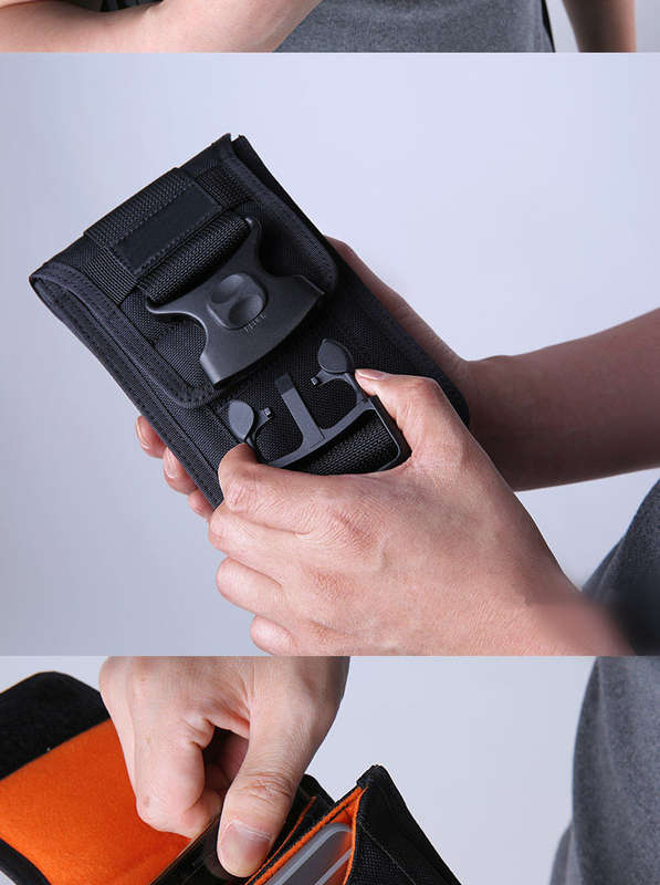 Outdoor Tactical Sport Waist Belt Pouch Multi-functional Storage Bag For Phone Below 6 Inch