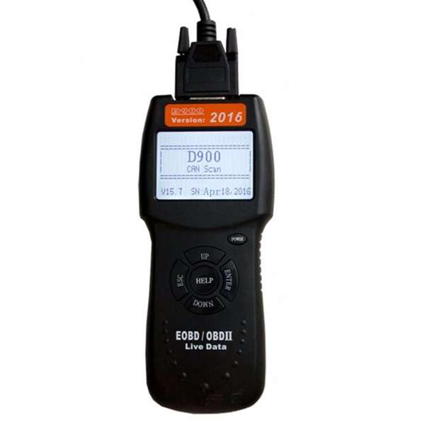 Car OBD2 EOBD CAN Fault Code Reader Scanner D900 Diagnostic Scan Tool