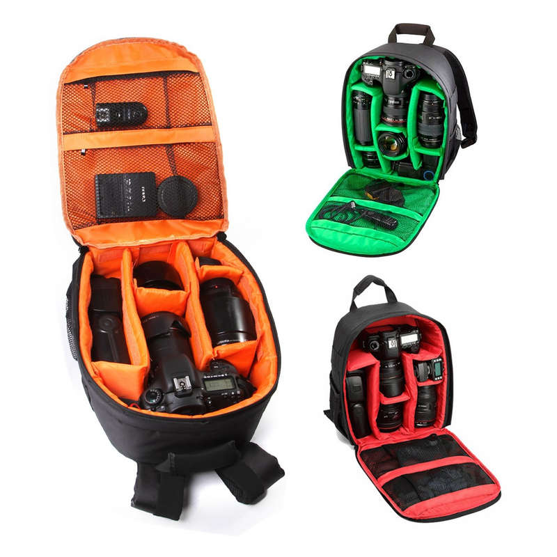 Tigernu T-C6003 Rain Proof Backpack DSLR Camera Lens Case Bag Rucksack For Canon Nikon Camera