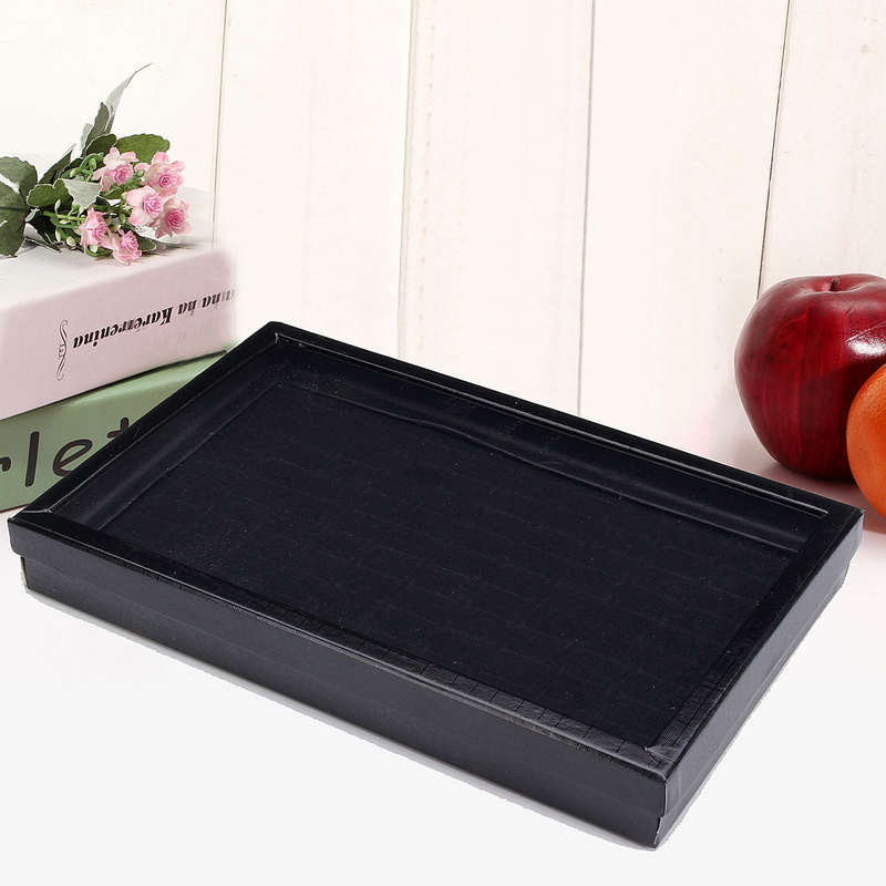 Colorful Ring Earring Jewelry Display Show Storage Box Case Holder