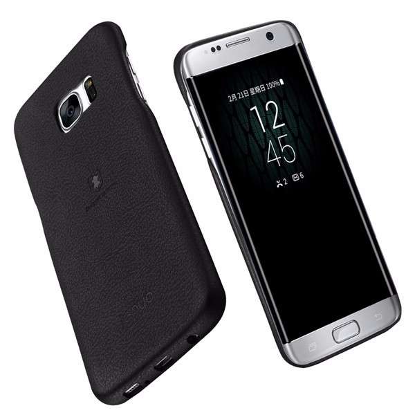 LENUO Music Case Soft Leather Back Case PC Cover for Samsung Galaxy S7 edge