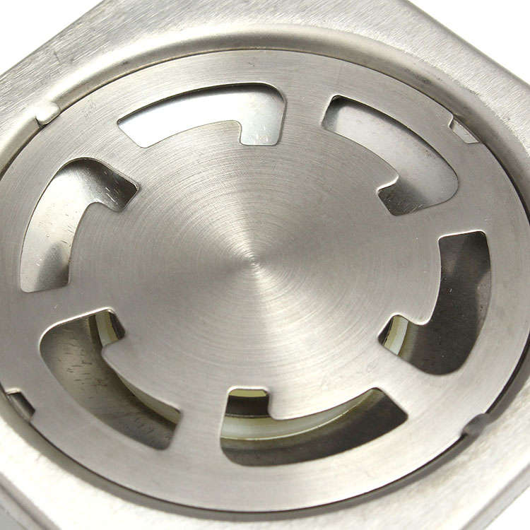 Bathroom Square Stainless Steel Floor Drain Water Strainer Fliter