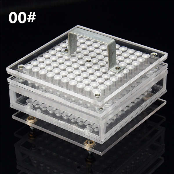 100 Holes Capsule Filler Capsule Filling plates