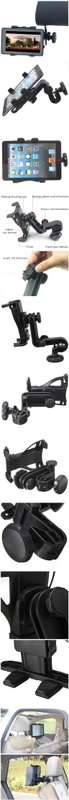 Universal Back Seat Headrest Tablet Mount Holder Car Stand Bracket For iPad 2 3 4 Tablet PC GPS