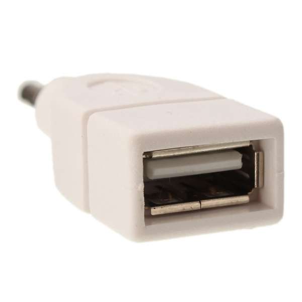 Car Male AUX Audio Plug Jack to USB 2.0 Female Converter Adapter 3.5mm
