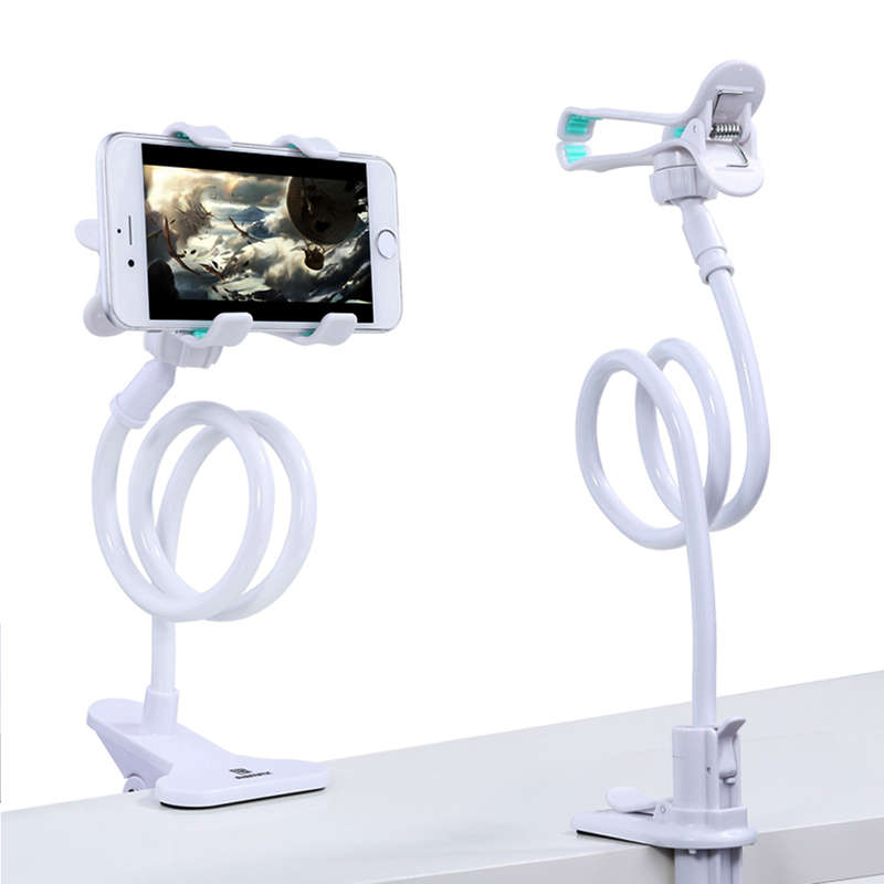 Remax RM-C22 Phone Holder 360 Rotating Flexible Lazy Bed Desktop Mount Bracket For iPhone Samsung