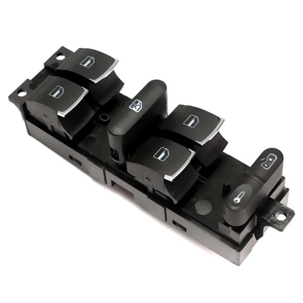 Car Master Power Window Switch Chrome for VW Bora Jetta Golf GTI MK4 Passat