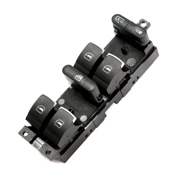 Car Master Power Window Switch Chrome for VW Bora Jetta Golf GTI MK4 Passat