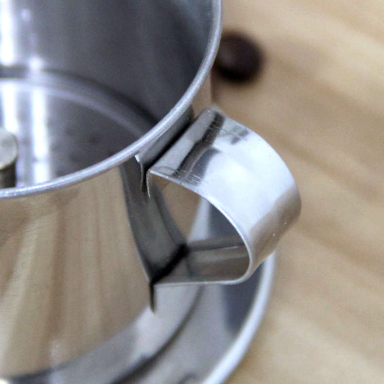 Vietnamese-style Stainless Steel Coffee Drip Pot Filter Coffee Maker Infuser Coffee Drip Pot