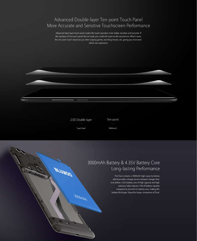 BLUBOO Dual smartphone