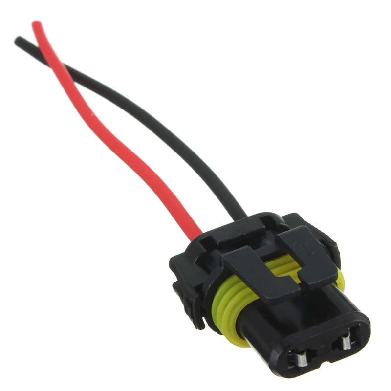 Universal 9005 9006 Adapter Wiring Harness Sockets Wire For Headlights Fog Light
