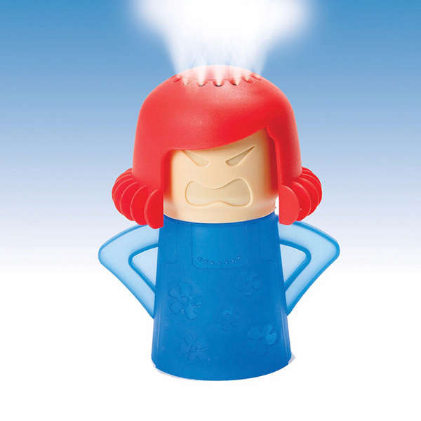 Angry Mama Microwave Oven Steam Cleaner Microwave Cleaning Tool Disinfect With Vinegar And Water