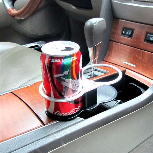 Car Double Cup Holder Beverage Vehicle Mounted Dual Water Beverage Stand 165*80*110mm