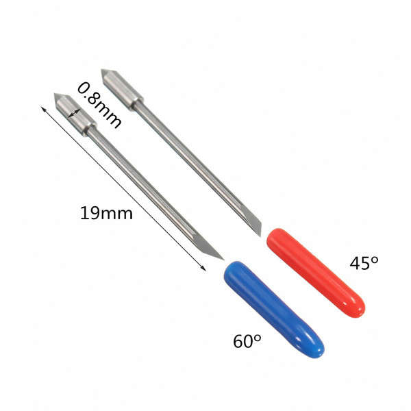 Blade Holder with 5pcs 45 60 Degree Blade Cutter for Graphtec CB09 Vinyl Plotter Cutter