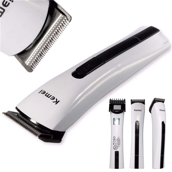 Kemei Rechargeable Hair Trimmer Men Baby Clipper Cutting Electric Beard Shaver Razor