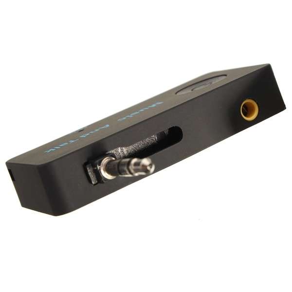 Wireless Bluetooth 3.5mm Fold Jack AUX Audio Stereo Music Receive Adapter Mic