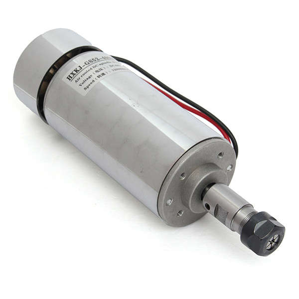 400W DC 12V-48V 12000rpm Air Cooled Spindle Motor Engraving Milling