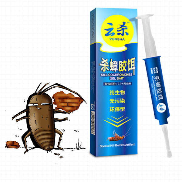 10g Powerful Anti Cockroach Pesticide Control Gel Bait Drug Poison Nest Environmental Friendly Genui