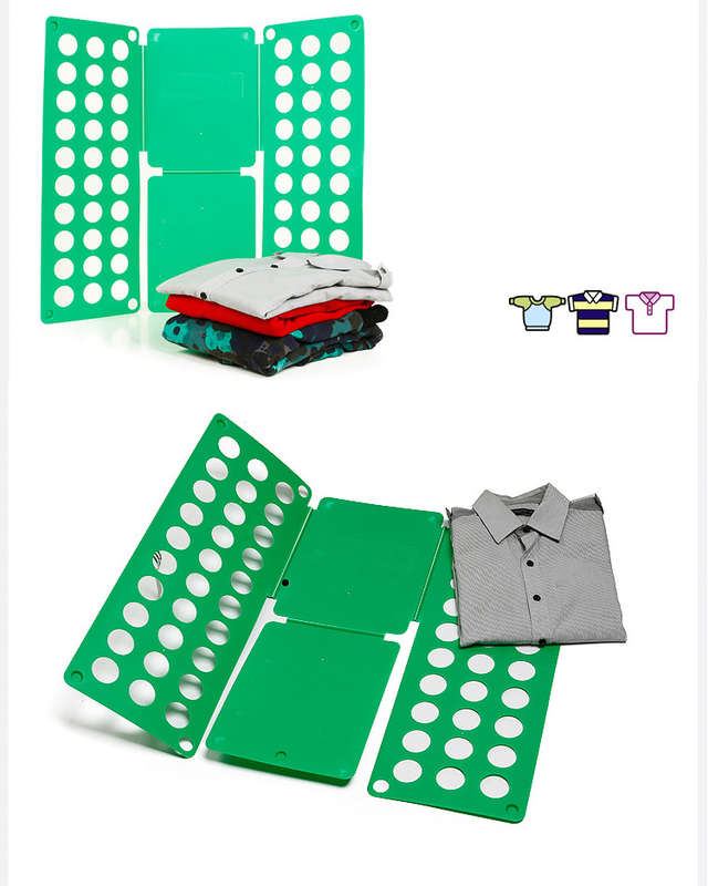 Magic Easy Speed Folder Clothes Pants Towel Folding Flip Fold Board