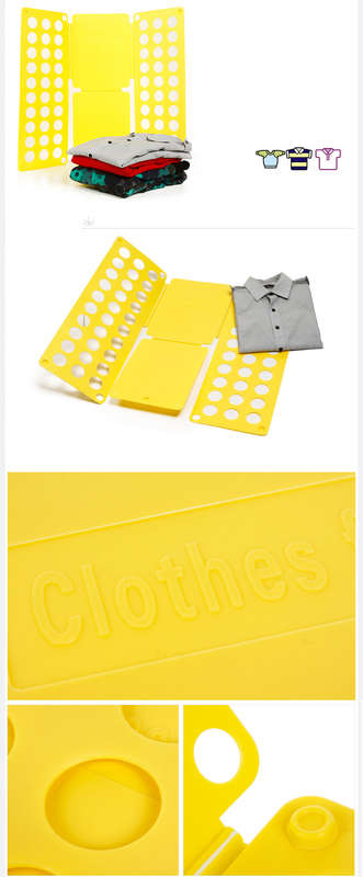 Magic Easy Speed Folder Clothes Pants Towel Folding Flip Fold Board