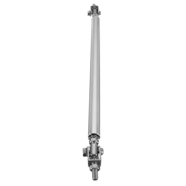 Adjustable Front Rear Frame Bumper Protector Splitter Rod Support 11 inch-13 inch Silver
