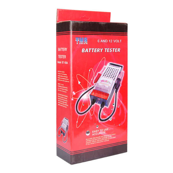 BT-100A Battery Tester 6V 12V 10Ah to 200Ah Testing Table Voltmete