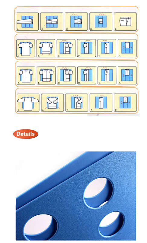 40x15cm Magic Fast Clothes Pants Towel Flip Folding Board