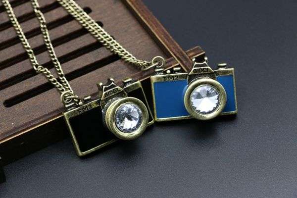 Enamel Sweater Necklace