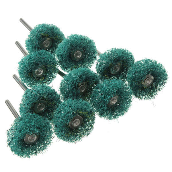 80pcs 80/150/240/300 Grit 25mm Abrasive Wheel Buffing Polishing Wheels for Dremel Rotary Tools