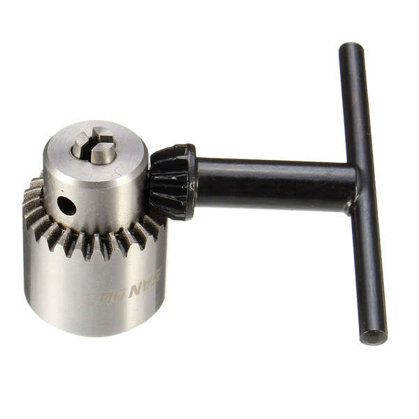 0.3-4mm Electric Drill Chuck Adaptor Rotary Tool Grinder Folder Shaft with Key