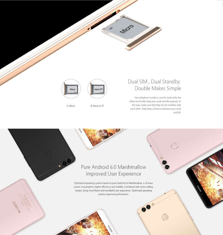 BLUBOO Dual smartphone