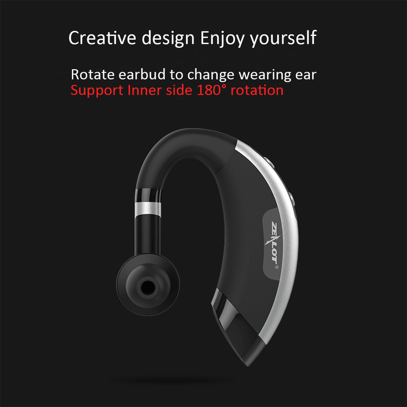 ZEALOT E1 Wireless Bluetooth 4.0 Headset Headphone Earphone With Mic For iPhone Samsung