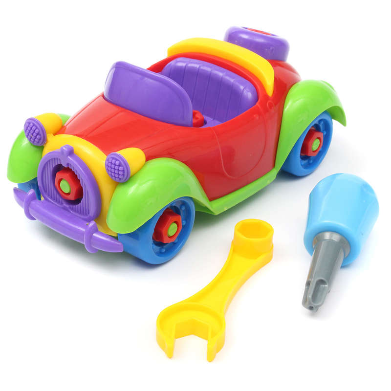 Christmas Gift Kid Children Baby Boy Disassembly Developmental Early Assembly Assemble Classic Car V