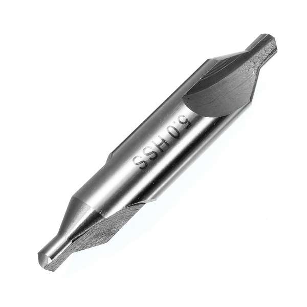 6pcs 5/3/2.5/2/1.5/1mm 60 Degree HSS Center Drills Bit Countersink Drill