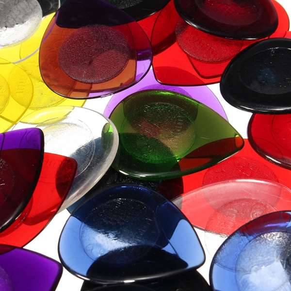 40pcs Acoustic Electric Guitar Picks Plectrum with Pick Box