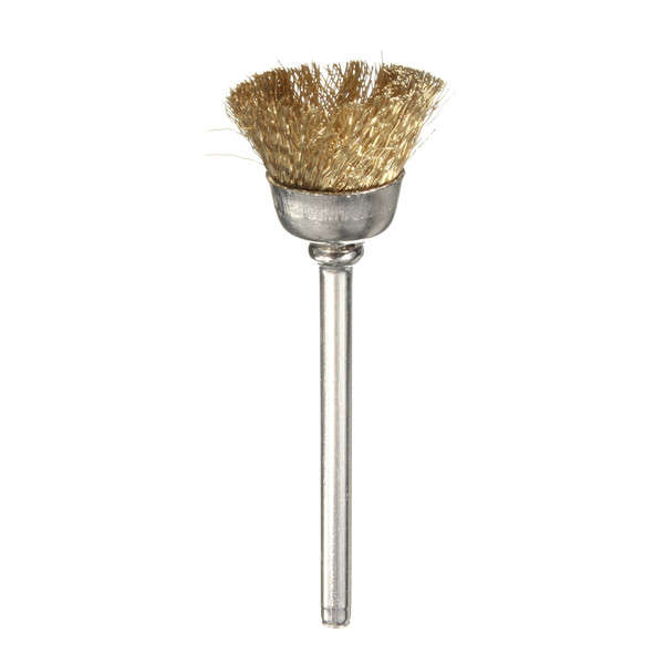 24pcs 1/8 Inch Shank Mini Wire Brushes Set for Dremel