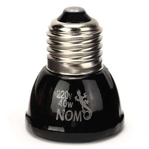 220V Reptile Insulation Lamp Crawler Mini ceramic Heating Lamp Night Light 20W/40W/60W/100W